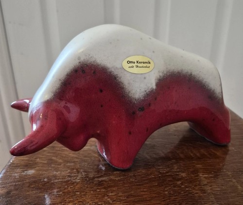 Otto keramik bull red - bull, in