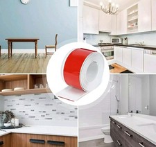 15M PVC Flexible Skirting Board Self Adhesive Floor Wall Trim Flooring Decor