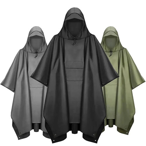 Hooded sleeve rain - rain, poncho