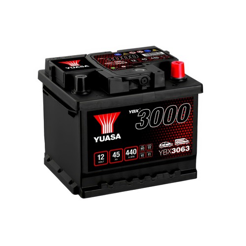 Yuasa car battery 12v - car,