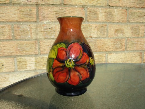 Moorcroft flambé clematis - ,