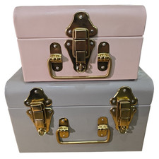 ​Vintage Style Metal Storage