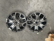 18" FORD RANGER GENUINE SET OF 2 GREY ALLOY WHEELS