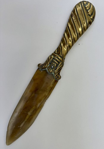 Antique horn letter - antique, opener