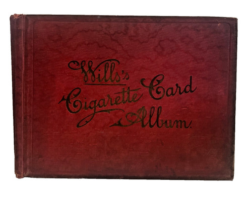 Wills cigarette card album - wills's,