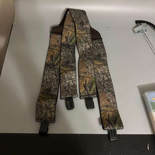 Mossy oak camo suspenders mens - mossy,