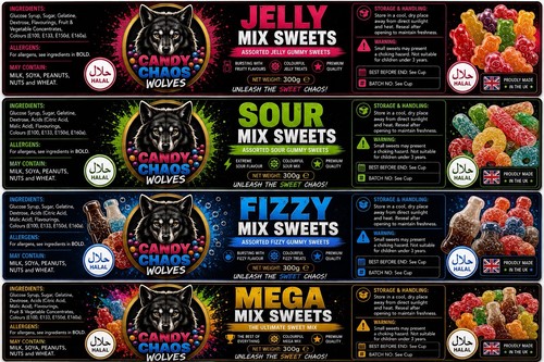 Candy chaos wolves - candy, mix