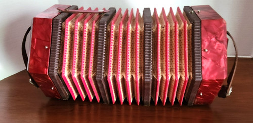 Vintage concertina accordion - concertina,