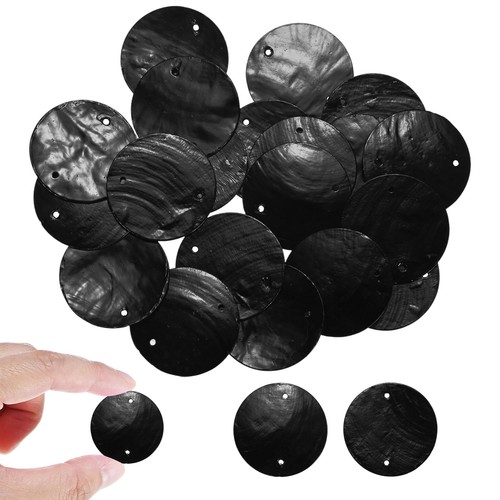 20pcs round capiz sea shells - 20pcs,