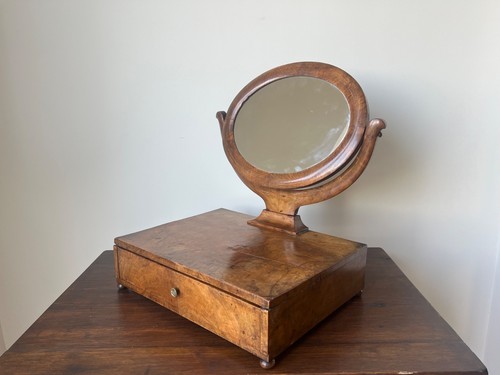 Antique walnut dressing table