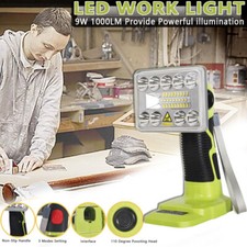 9W 1000LM LED Flashlight Work