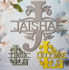 Wooden Monogram Letters