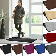 Plain Barrier Door Mat Runner Entrance Dirt Trapper Heavy Duty Anti Slip Rug