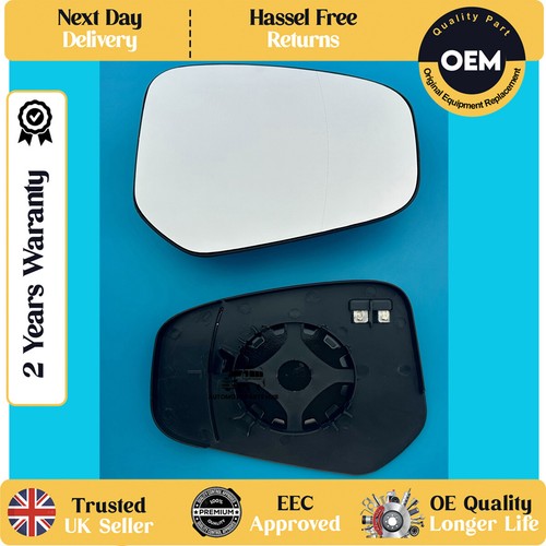 Wing mirror glass - glass, heated