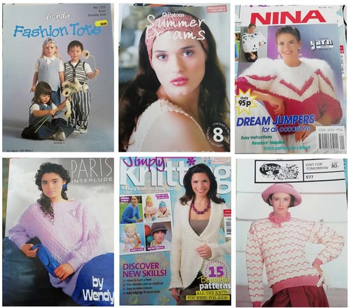 Various hand knitting - various,