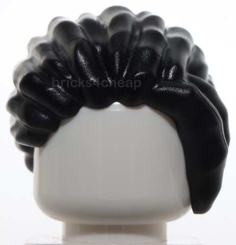 Lego black minifig hair - lego,