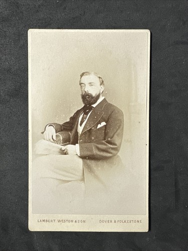 Cdv man papers lambert weston - man,