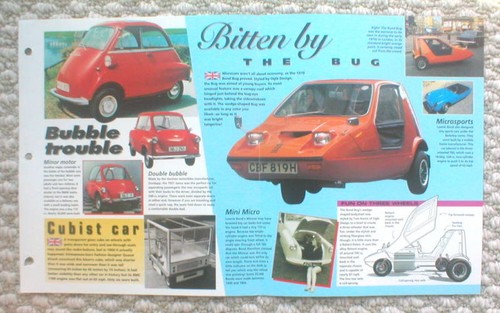 Vintage mini micro cars - vintage,