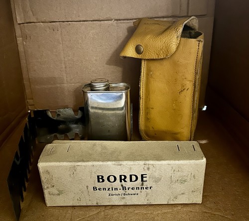 Vintage borde benzin brenner - vintage,