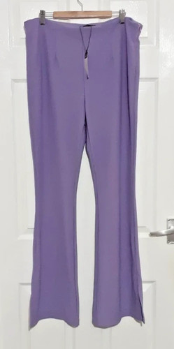 Size purple flared wrinkle - purple,