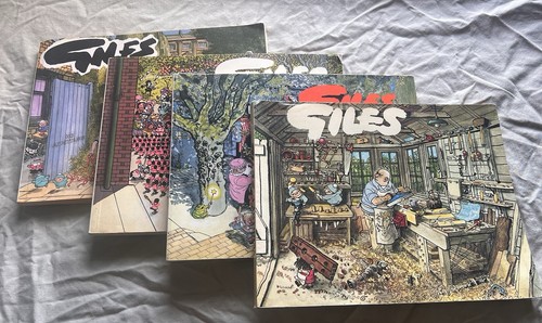 Vintage giles cartoon annuals - vintage,