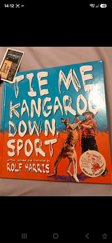 Signed rolf harris tie - rolf, me