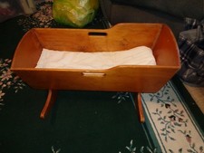 Baby Doll Rocking Cradle/Crib