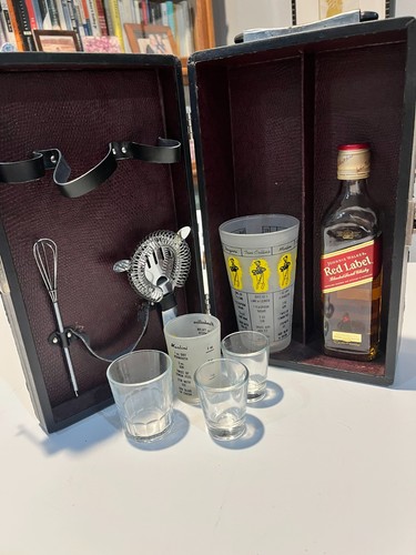 Vintage travel bar kit - bar,