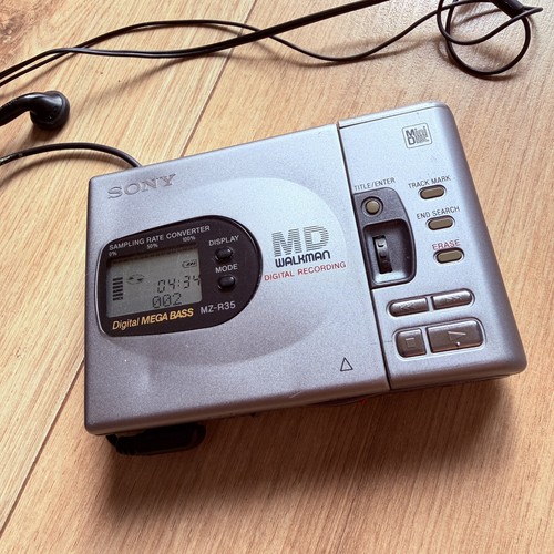 Sony r35 portable - portable, minidisc