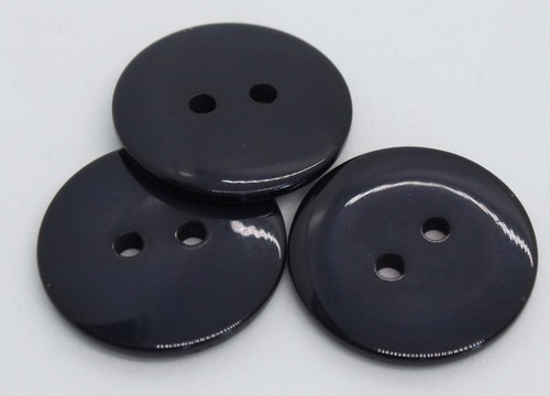 Flat round penny buttons - penny,