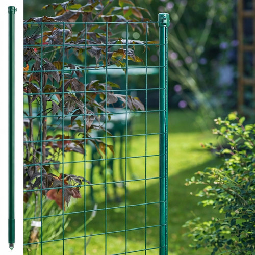 Metal garden netting stake - 1m,