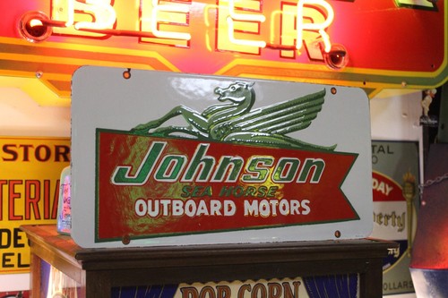 Rare johnson sea horse boat - rare,