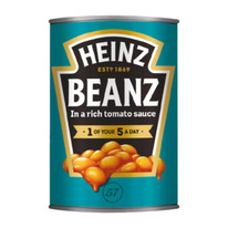 Heinz Baked Beans In Tomato Sauce 24 x 415g Tins Classic Pantry Essential