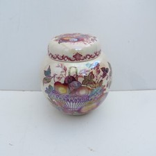 Vintage Mason's Fruit Basket Ginger Jar