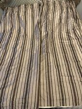 Handmade gold silk curtains