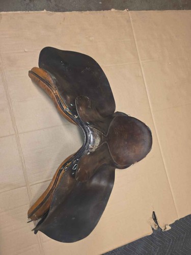 Leather english horse jumping - leather,