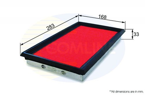 Engine air filter element - air,