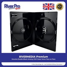 10 X Amaray Double Black DVD