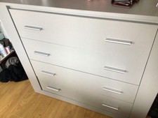 Grey Chester 4 Drawer