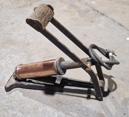 Vintage dunlop major foot pump - foot,