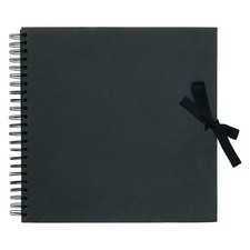 12 x 12" Scrapbook - Black 12