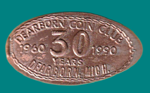 Michigan dearborn coin - -,