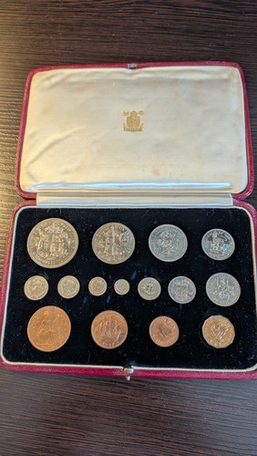 1937 specimen coin set - specimen,