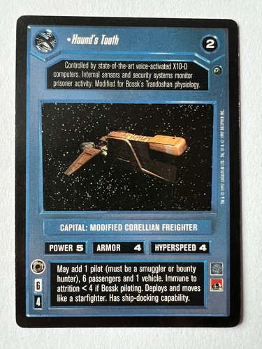 Star wars ccg limited - star,