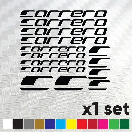 Carrera stickers vinyl decal - stickers,