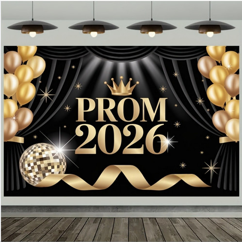 Black prom 2026 decorations - prom,