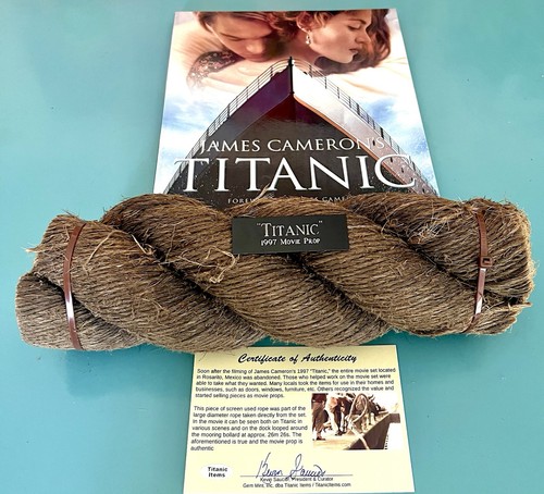 Titanic movie prop screen used - prop, screen-used