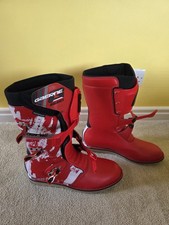Gaerne Balance XTR Trials Boots Red Motorcycle Off-Road