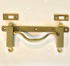 Solid brass double - , catch