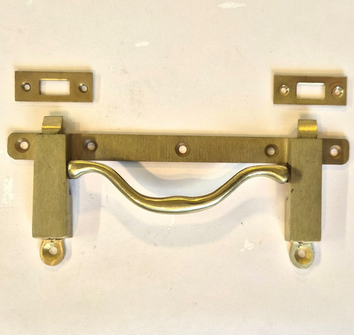 Solid brass double - , catch